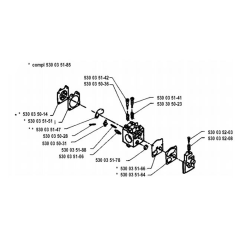 Carburetor for Husqvarna 26 L