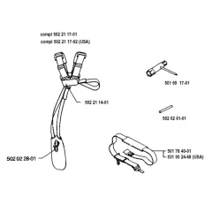 Harness for Husqvarna 26 L