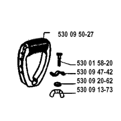 Handle Assembly for Husqvarna
