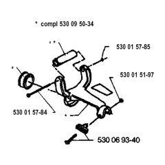 Handle for Husqvarna 26 L