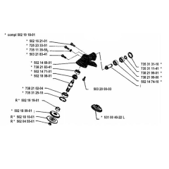 Bevel Gear for Husqvarna 26 LC