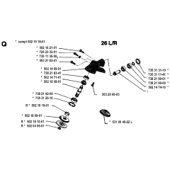 Bevel Gear Assembly for 26R