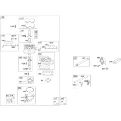 Carburettor Assembly for Briggs