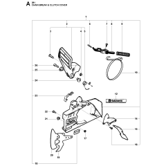Chain Brake & Clutch Cover