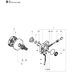 Clutch & Oil Pump Assembly