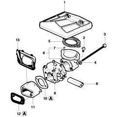 Carburetor & Air Filter for 288xp