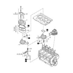 Air Intake Manifold for Hatz 2L41C