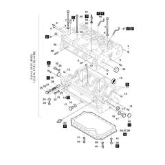 Crankcase Assembly for Hatz 2L41C