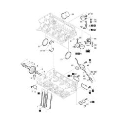 Crankcase-1 Assembly for Hatz 2L41C