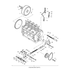M16 Pulley & Flywheel Assembly