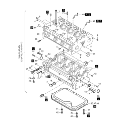 Crankcase Assembly for Hatz 2m41