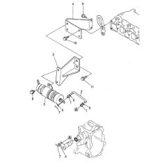 Engine Stop Assembly for Yanmar