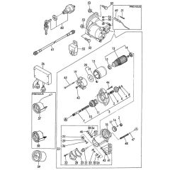 Starter Motor for Yanmar 2TN66E-YL