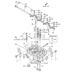 Cylinder Head for Yanmar 2TN66E-YL