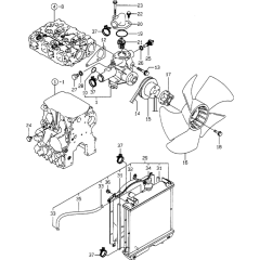 Cooling Water System Assembly