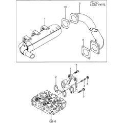 Exhaust Manifold & Silencer