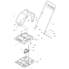 Guide Handle for Wacker WP1550