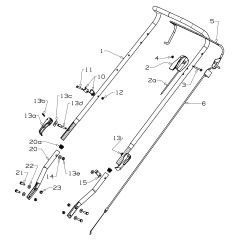 Handle Assembly for Masport 300AL