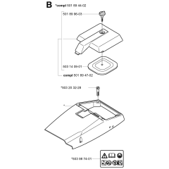 Housing Assembly for Husqvarna