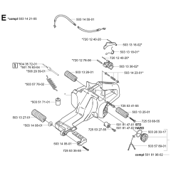 Fuel Tank Assembly for Husqvarna