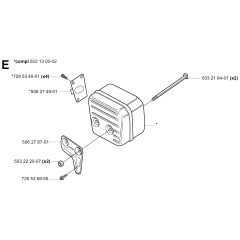 Muffler Assembly for 3120K