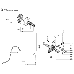 Clutch & Oil Pump Assembly