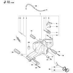 Fuel Tank Assembly for 3120XP