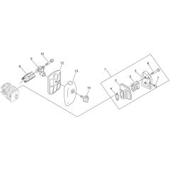 Muffler for Shindaiwa 320TS