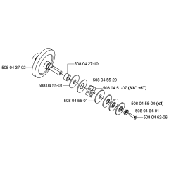 Clutch Assembly for Husqvarna 321