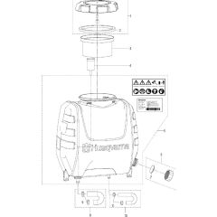 Tank Assembly for Husqvarna
