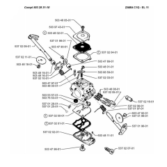 Carburetor for Husqvarna 322 C