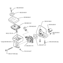 Carburetor & Air Filter for Husqvarna