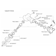 Bevel Gear for Husqvarna 323 C