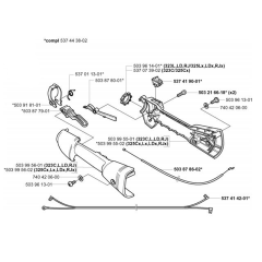Handle & Controls for Husqvarna