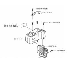 Cylinder Cover for Husqvarna 323 E