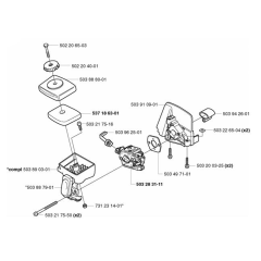 Carburetor & Air Filter for Husqvarna