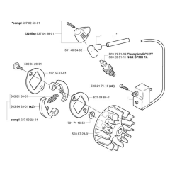 Ignition System for Husqvarna 323 E