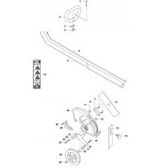 Edger Attachment for Husqvarna