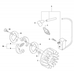 Ignition & Clutch for Husqvarna 323 EX