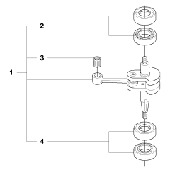 Crankshaft Assembly for Husqvarna
