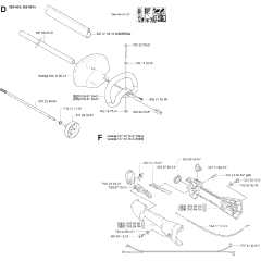 Handle & Controls for Husqvarna 323