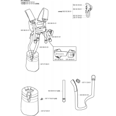 Harness for Husqvarna 323 LD