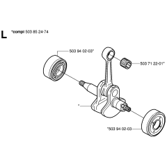 Crankshaft Assembly for 323P