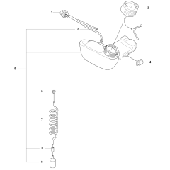 Fuel Tank Assembly for 323R