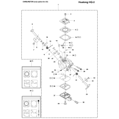 Carburetor Assembly for 323RII