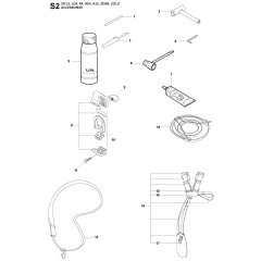 Accessories for Husqvarna 323RII