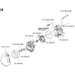 Carburetor & Air Filter Assembly