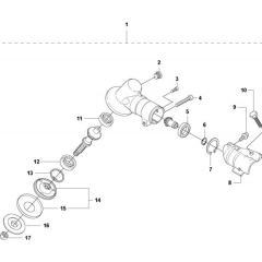 Bevel Gear for Husqvarna 324 L