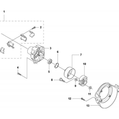 Clutch for Husqvarna 324 L