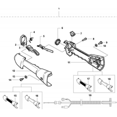 Handle & Controls for Husqvarna